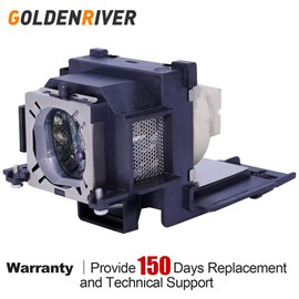 GOLDENRIVER ET-LAV100 Replacement Lamp with Housing Compatible with PANASONIC PT-VW330 / PT-VX400 / PT-VX400NT / PT-VX41
