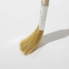Hake City Brush Gold Roll Rack Brush, Wooden Handle, White