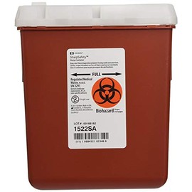 Phlebotomy Sharps Container 2-1/5 Quart [Qty 1 (Single)]