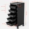 TASALON New Salon Trolley Cart with Wheels for Extra Storage,