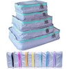 Cubos Organizadores de Equipaje mumi (5 Set) (Agua)