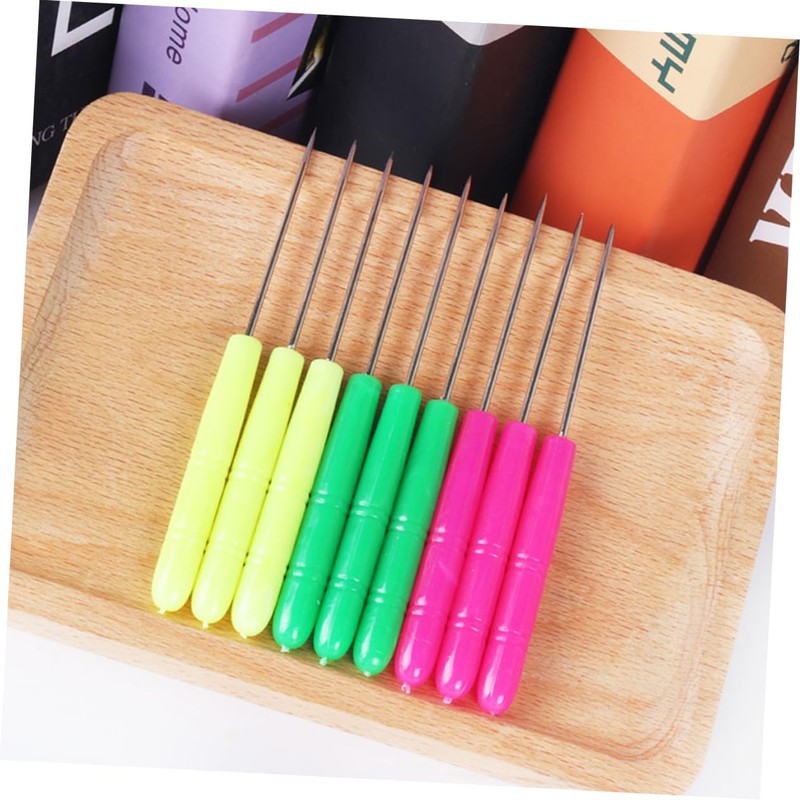 TEHAUX Scriber Needle 50pcs Sewing Awls Quilling Paper Tool for