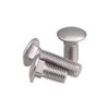 SYDARSYN Carriage Bolts Full Thread Round-Head Screws with Square Neck