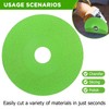 Lothee 5 Pcs Rock Slab Grinding Disc, 4 Inch Glass