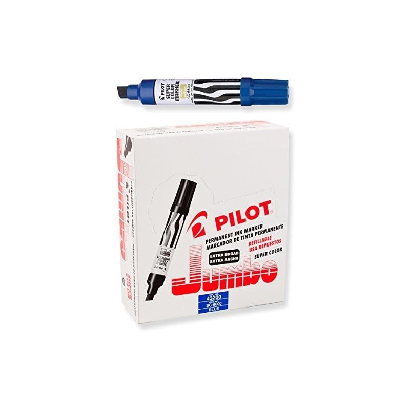 PILOT Super Color Permanent Marker Refill Ink, Red Ink, 1