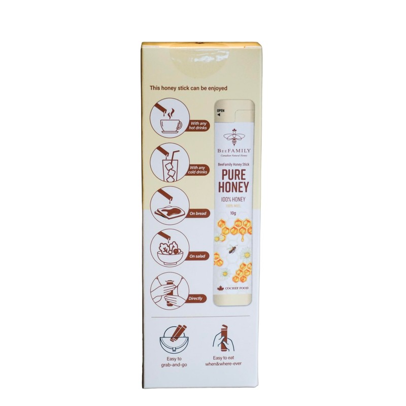 BeeFamily - Pure Honey Stick - 100g