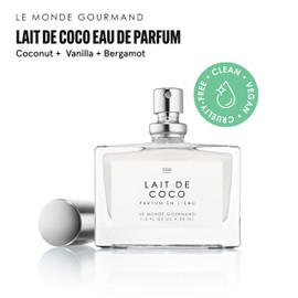 Le Monde Gourmand Lait de Coco Spray Eau de Parfum - Coconut, Vanilla, Bergamot Perfume Notes - 1 fl oz (30 ml)