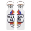 Edelstahlflasche Isolierte Thermosflasche - Old School Gamer Vintage Videospiel -