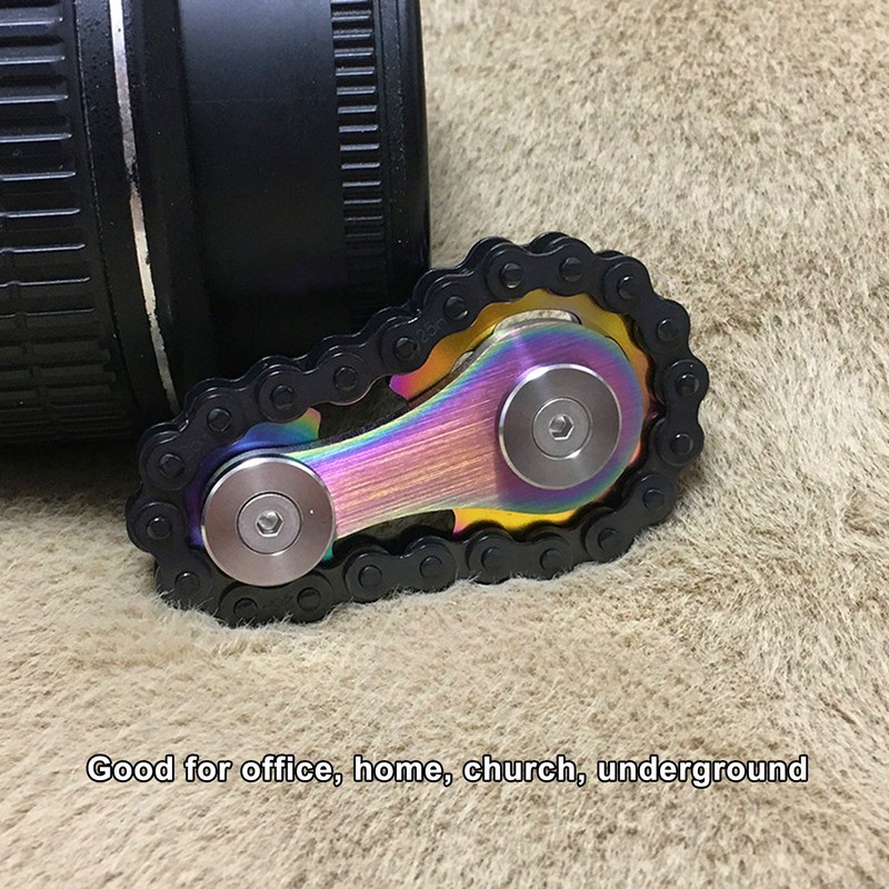 Sprocket Chain Gear Toy Decompression Pocket Size Multi Functional Sensory