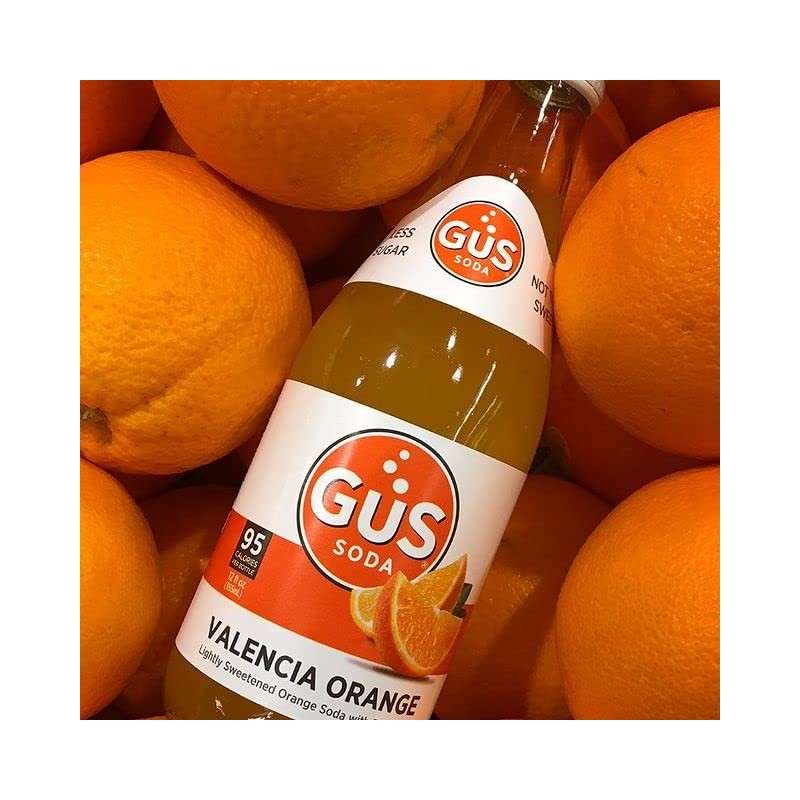 GuS Grown-Up Soda | Lightly Sweetened Sodas with Real Juices