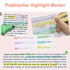 Funny Highlighters, 6 Pack Pastel Highlighters, Creative Gift for Friends,