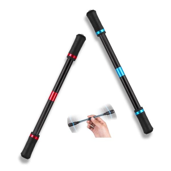 2PCS Rotating Pen,Rotating Finger Spinning Pens for Students,Rolling Finger Rotating
