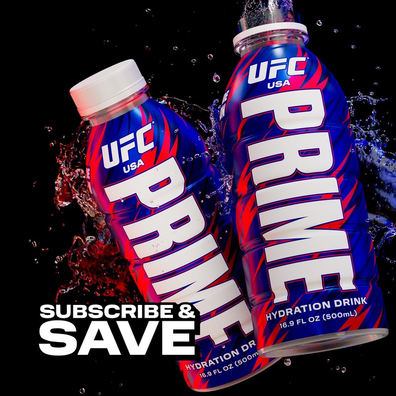 PRIME Hydration UFC International Fight Week, Sports Drinks, Electrolyte Enhanced