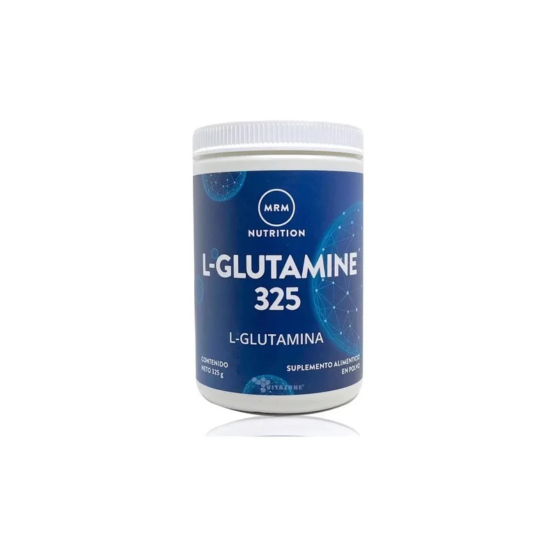 Glutamina Sin Sabor 325 G Gluten Free Micronizada Vegan Mrm