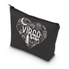 WSNANG Zodiac Astrology Horoscope Gift Zodiac 12 Constellation Makeup Bag