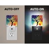 WIRESTER Plug-in LED Night Light Auto Dusk to Dawn Sensor