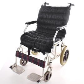 Natudeco Full Wheelchair Cushion Wheelchair Seat Cushion with Straps Adjustable Recliner Cushion Suitable for Different Wheelchairs