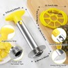 Easy Kitchen Tool Stainless Steel Pineapple Peeler Corer Slicer Cutter