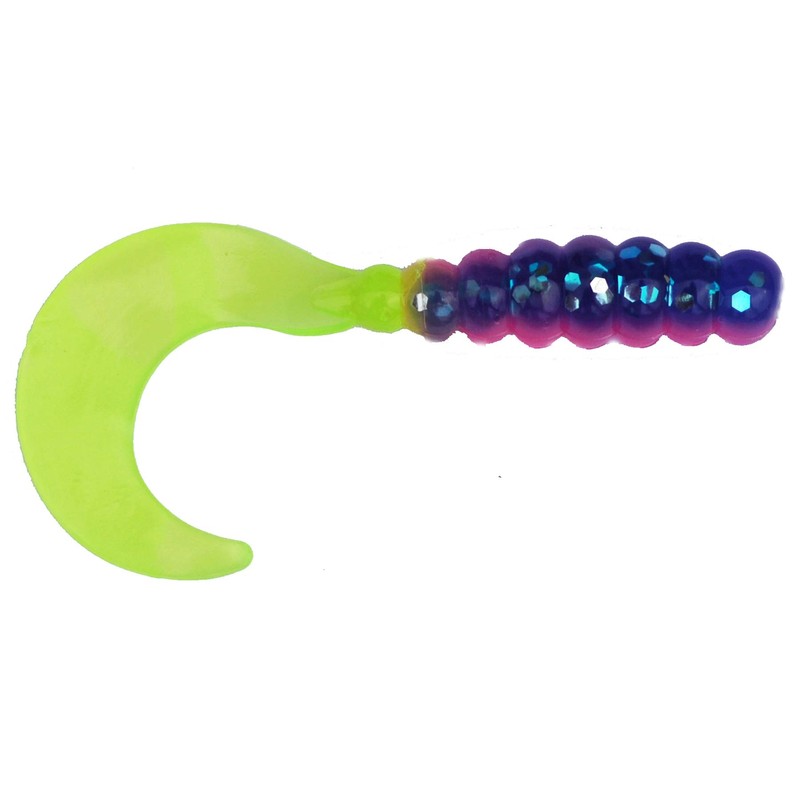 Big Bite Baits 2" Fat GRUB/Bad Blood (10 Pack)