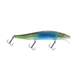 Luck E Strike STX Jerkbait, 4.5 Inch Hydrodynamic Fishing Lure, Made in The USA, Emerald Shinner