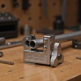 Kupferrohrschneider,Kupferrohrschneider für PVC Rohre - Gewerbliche Sanitärinstallation Metallrohr Schneidwerkzeug Kfz Reparatur Industriebau