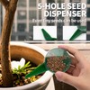 12pcs Mini Handheld Seed Spreader Kit, Small Planter Tool with