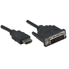 TECHly 304604 Video Cable HDMI to DVI-D M/M 1.0 m