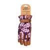 Burgon & Ball Love Oakleaf Plum S/M Gloves, Ladies, Gardening,