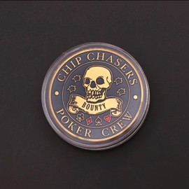 3PC Poker Card Guard Coin Collectibles Table Games Poker Poker Gifts for Men, Poker Card Protector, Poker Accessories