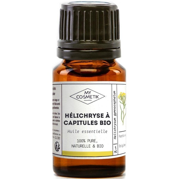 Ätherisches Öl von Helichrysumköpfe organisch - MY COSMETIK - 5 ml