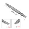 sourcing map PH2/SL5 Magnetic Double Ended Screwdriver Bits, 1/4 Inch