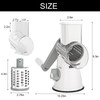 Cambom 5 in 1 Rotary Cheese Grater Hand Crank Cheese