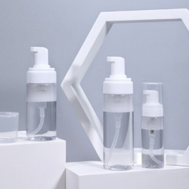 Seongsujok Empty Foaming Bottle 50ml Foaming Container Travel Size Sample Cosmetic