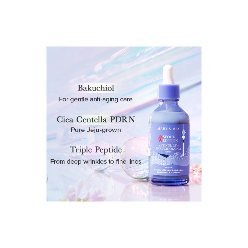 Mary&May [Mary&May]Retinol 0.1% Bakuchiol CICA Serum 80ml