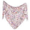 Large Premium Knit Baby Swaddle Receiving Blanket Flora by Copper