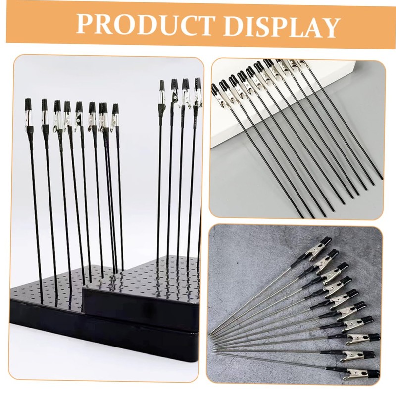 VILLFUL Metal Clip Base for Miniature Model Building Airbrush Painting