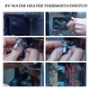 Hot Water Heater Thermostat, RV Water Heater Shut Off Valve,