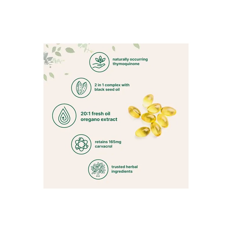 Aceite Oregano 6000 Mg 300 Softgels Hecho En Usa Sin
