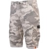 Crosshatch Mens Shorts Cargo Combat Camo Zipper Army Long Military
