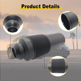 LUKYAUASPT Front ABC Hydraulic Air Suspension Shock Dust Cover Boot R230 Compatible with Mercedes SL500 SL550 SL600 2303204513 2303202813 2303270092 2303202913 2303208713 2303202813 2303208813