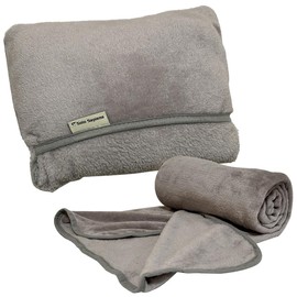 Kurunkett Qruneket Blanket, Blanket, Large Size, Stores, Compact, Cushion, Pillow, 2-Way Warm, Cold Protection, Fluffy, Soft, Cute, Fluffy, Fluffy, Cute, Fluffy, 55.1 x 35.4 inches (140 x 90 cm)