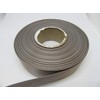 2 metres of 25mm Satin Ribbon Smoky Dark Grey Dark