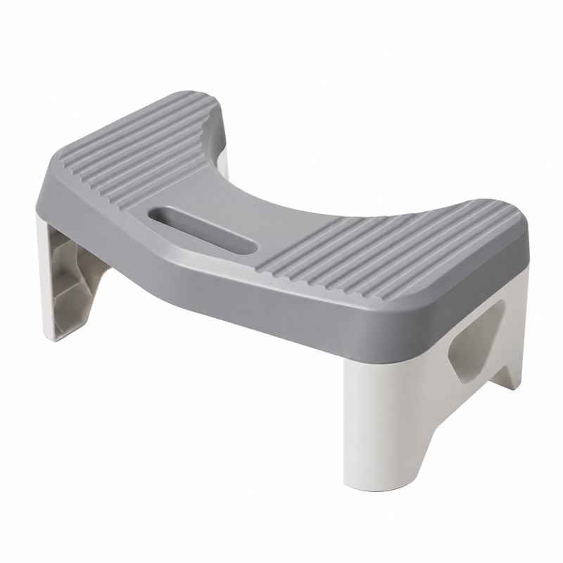 Toilet Footstool for Bathroom Comfort – Non-Slip Squatting Aid Stool