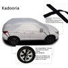 Kadooria Safe View Half Car Cover Top Waterproof/Windproof/Dustproof/Windshield Cover Snow
