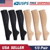 SXY-GA® Zippered Compression Socks Support Stockings Leg Calf Men's Women's