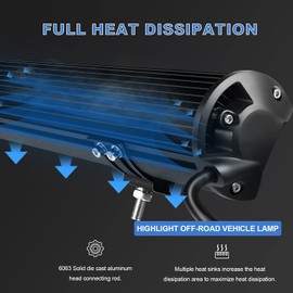 T-Former 20 Inch LED Light Bar Triple Row 420W Flood Spot Combo Beam Off Road Lights 2pc 4 Inch 60W Led Fog Lights with Wiring Kit for Trucks ATV UTV Jeep Pickup Boats