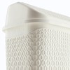 KADAX Rubbish Bin with Swing Lid, Waste Bin with Lid,