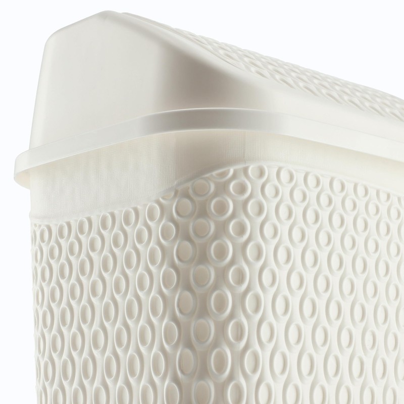 KADAX Rubbish Bin with Swing Lid, Waste Bin with Lid,