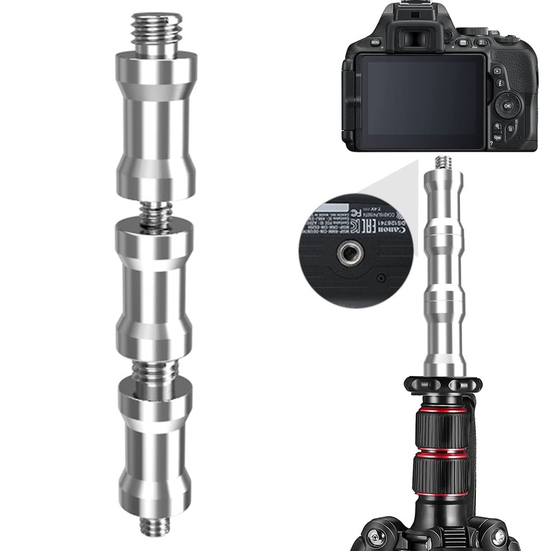 Homeet Pack of 22 Camera Screw Tripod 1/4 to 3/8