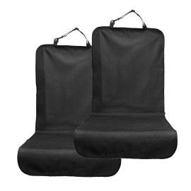 Unbranded Pair Pet Cat Travel Dog Seat Cover Car Front Seat Protector Padded Mat Cushion